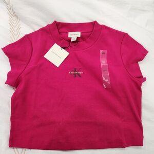 Calvin Klein Cropped T-shirt